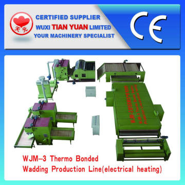 Nonwoven Thermo Bonded Oven Wadding Production Line